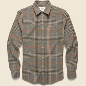 PORTUGUESE FLANNEL Fun Shirt - Yellow/Blue